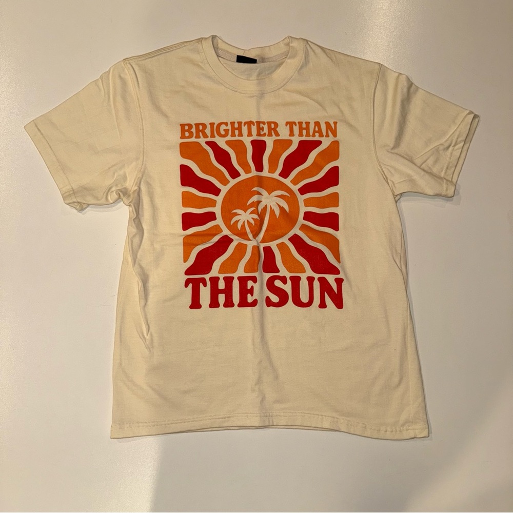 Sunshine Graphic Cream T-Shirt